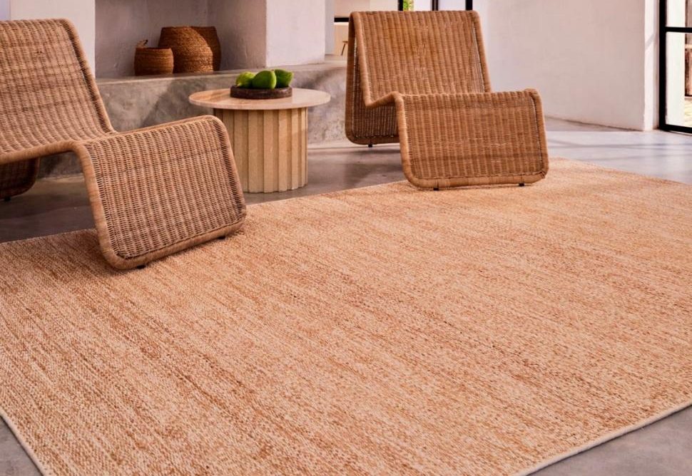 Cotton jute Rug